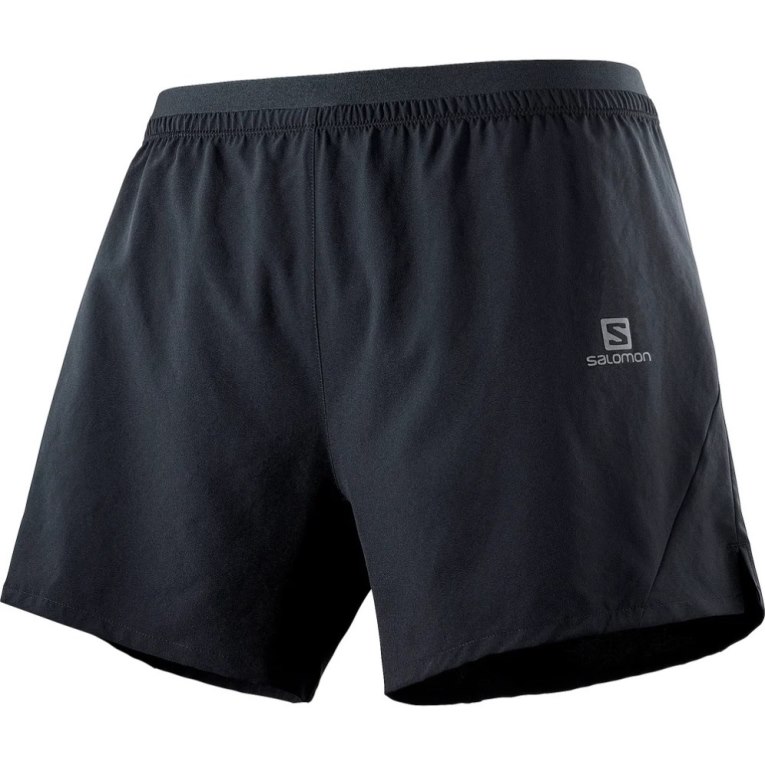 Black Salomon Cross 5'' Men's Shorts | IE EK5734